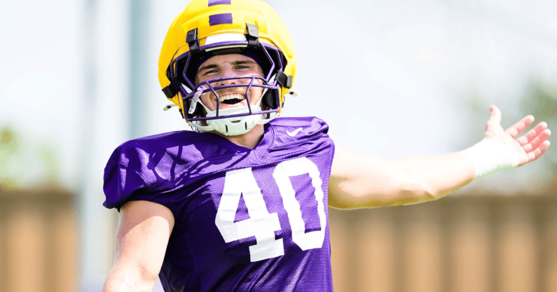LSU LB Whit Weeks (Photo: LSU Football)